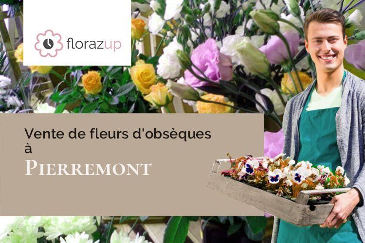 bouquets de fleurs pour un décès à Pierremont (Pas-de-Calais/62130)