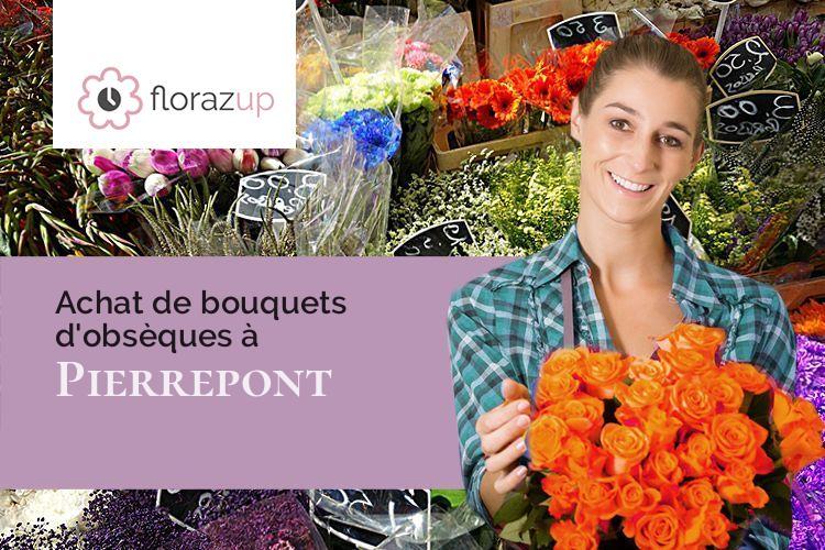 gerbes de fleurs pour des obsèques à Pierrepont (Aisne/02350)