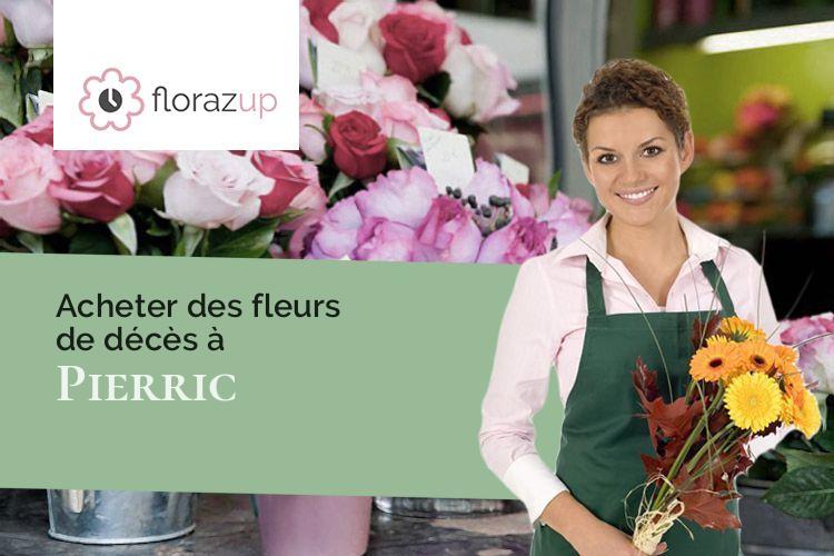 compositions florales pour un deuil à Pierric (Loire-Atlantique/44290)