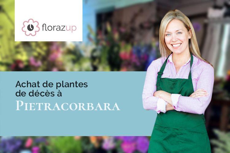 gerbes de fleurs pour une crémation à Pietracorbara (Corse/20233)