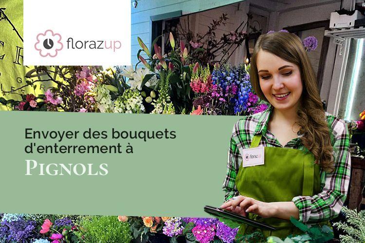 gerbes de fleurs pour un décès à Pignols (Puy-de-Dôme/63270)