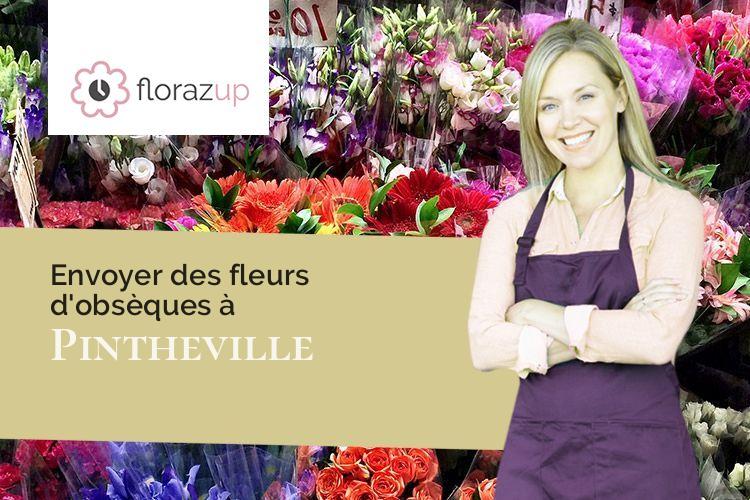 gerbes de fleurs pour un enterrement à Pintheville (Meuse/55160)