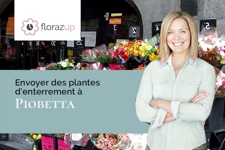coeurs de fleurs pour des funérailles à Piobetta (Corse/20234)