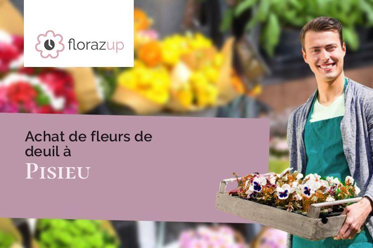 compositions de fleurs pour des funérailles à Pisieu (Isère/38270)