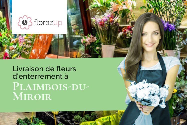 créations de fleurs pour des obsèques à Plaimbois-du-Miroir (Doubs/25210)