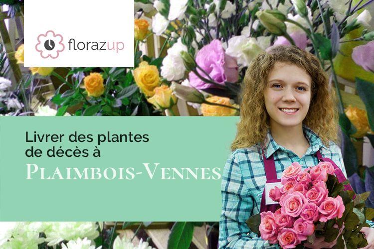 couronnes de fleurs pour une crémation à Plaimbois-Vennes (Doubs/25390)