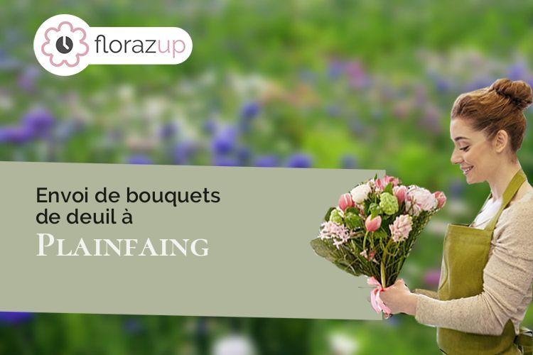 créations florales pour un deuil à Plainfaing (Vosges/88230)
