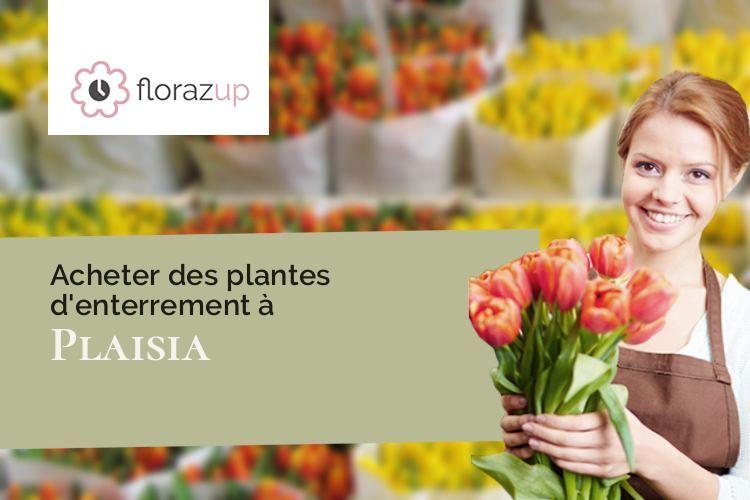 créations de fleurs pour un deuil à Plaisia (Jura/39270)