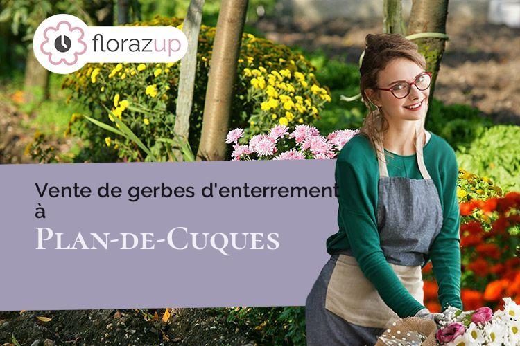 créations florales pour des obsèques à Plan-de-Cuques (Bouches-du-Rhône/13380)