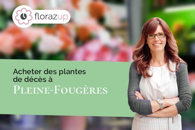 coupes de fleurs pour des funérailles à Pleine-Fougères (Ille-et-Vilaine/35610)