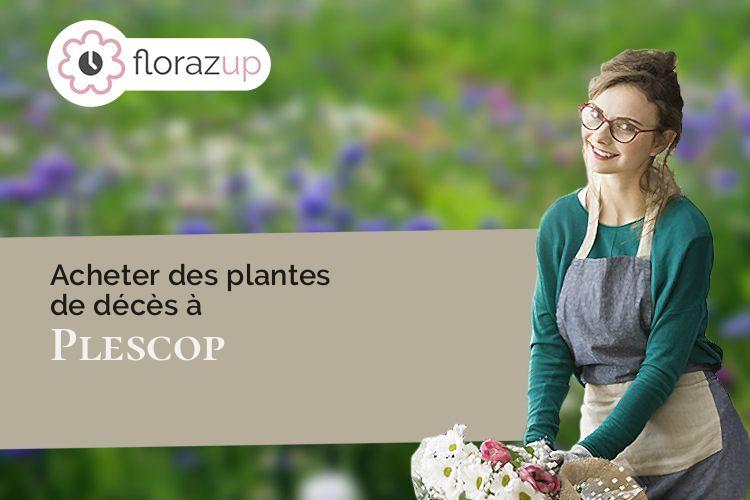 couronnes de fleurs pour un décès à Plescop (Morbihan/56890)