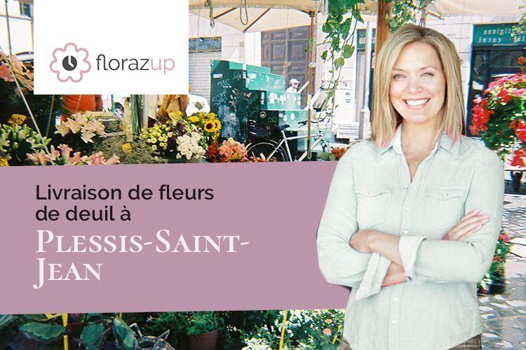 coupes de fleurs pour un décès à Plessis-Saint-Jean (Yonne/89140)