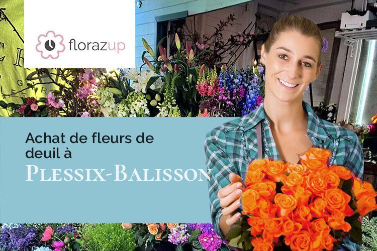 compositions florales pour un deuil à Plessix-Balisson (Côtes-d'Armor/22650)