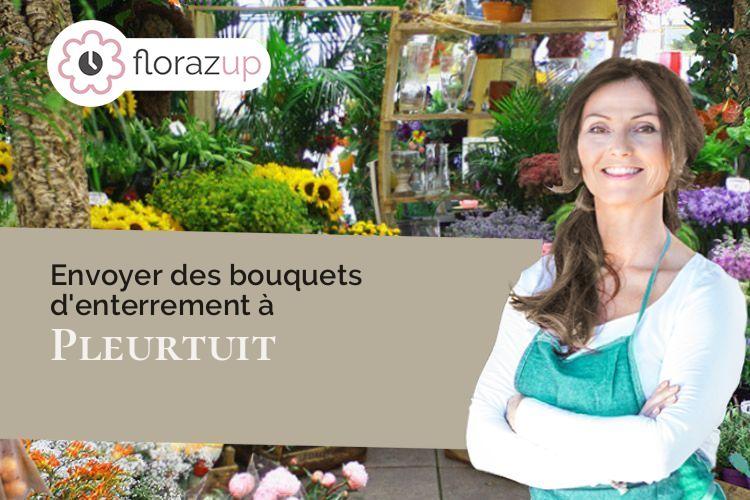 fleurs deuil pour une crémation à Pleurtuit (Ille-et-Vilaine/35730)