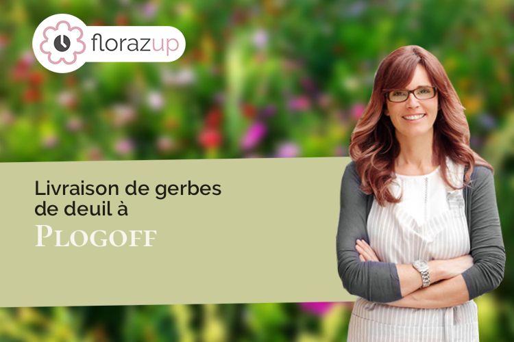créations florales pour des funérailles à Plogoff (Finistère/29770)