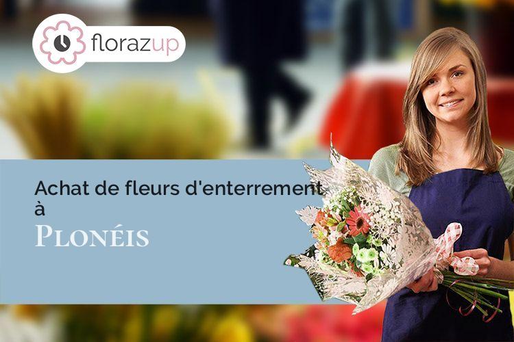 fleurs deuil pour un deuil à Plonéis (Finistère/29710)