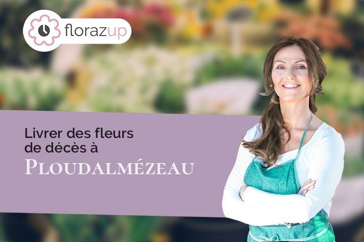 bouquets de fleurs pour un deuil à Ploudalmézeau (Finistère/29830)