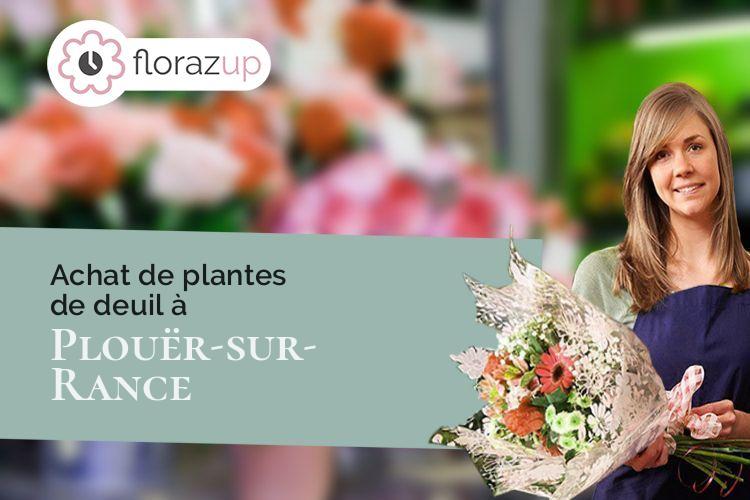 plantes pour des obsèques à Plouër-sur-Rance (Côtes-d'Armor/22490)