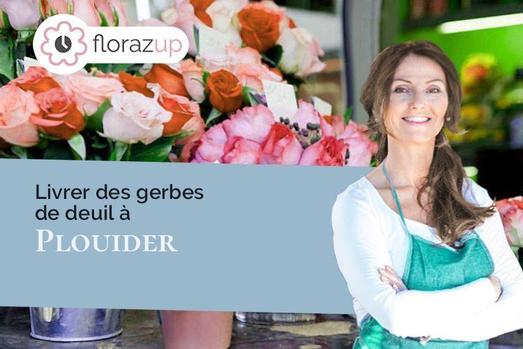 compositions florales pour une crémation à Plouider (Finistère/29260)