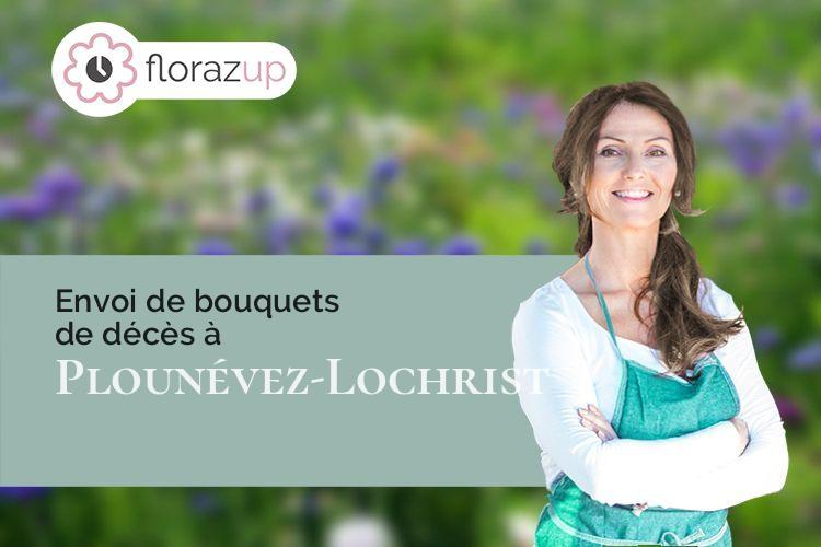 compositions de fleurs pour une crémation à Plounévez-Lochrist (Finistère/29430)
