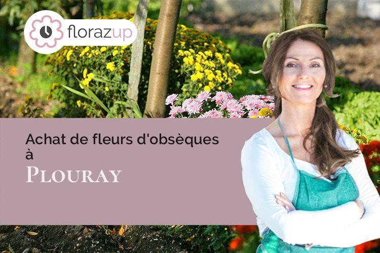 plantes pour un deuil à Plouray (Morbihan/56770)