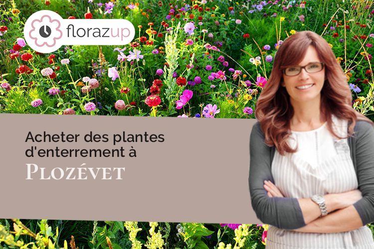 compositions florales pour une crémation à Plozévet (Finistère/29710)