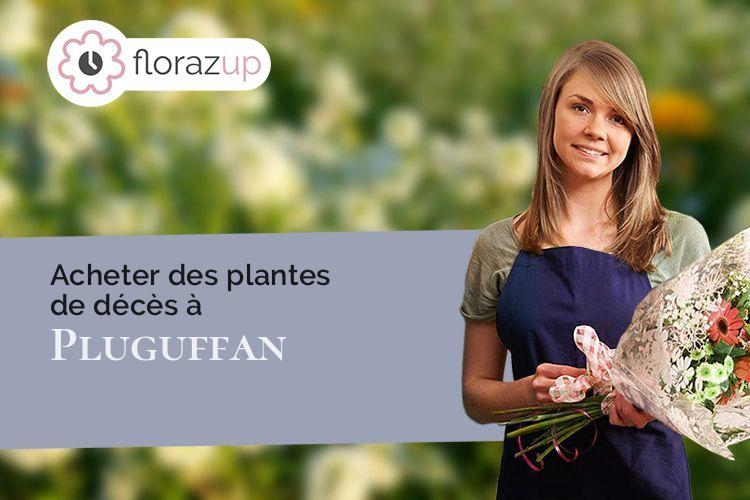 compositions de fleurs pour un décès à Pluguffan (Finistère/29700)