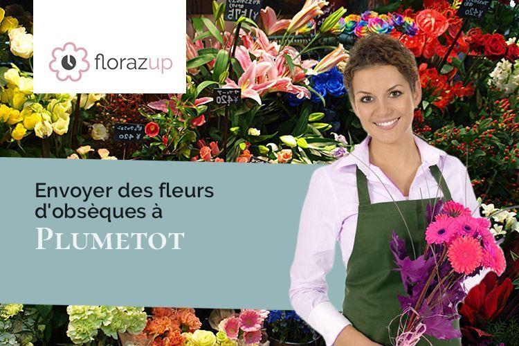 coupes de fleurs pour un décès à Plumetot (Calvados/14440)