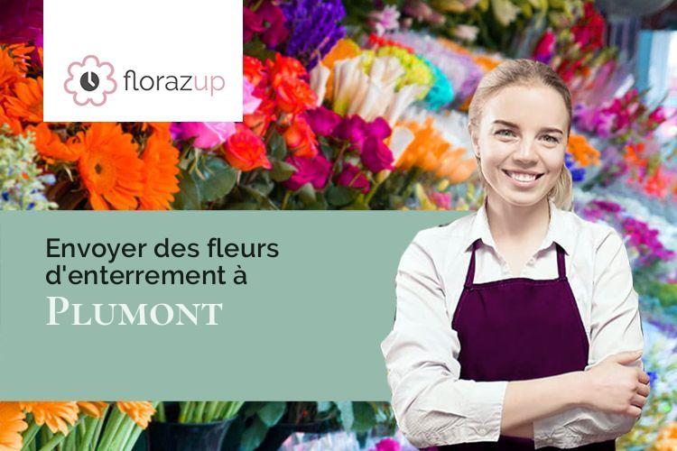 coupes de fleurs pour un deuil à Plumont (Jura/39700)