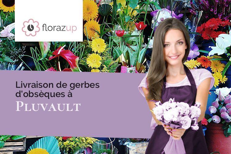 coupes de fleurs pour un deuil à Pluvault (Côte-d'Or/21110)