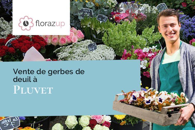 créations de fleurs pour un décès à Pluvet (Côte-d'Or/21110)