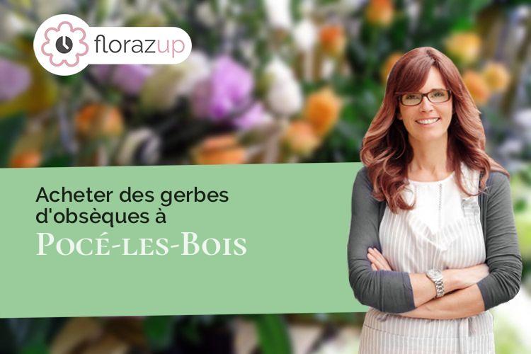 créations de fleurs pour un enterrement à Pocé-les-Bois (Ille-et-Vilaine/35500)