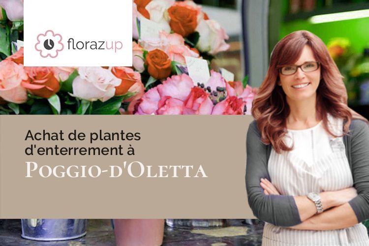 compositions florales pour un enterrement à Poggio-d'Oletta (Corse/20232)