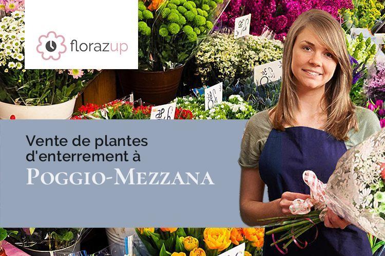 créations florales pour un décès à Poggio-Mezzana (Corse/20230)