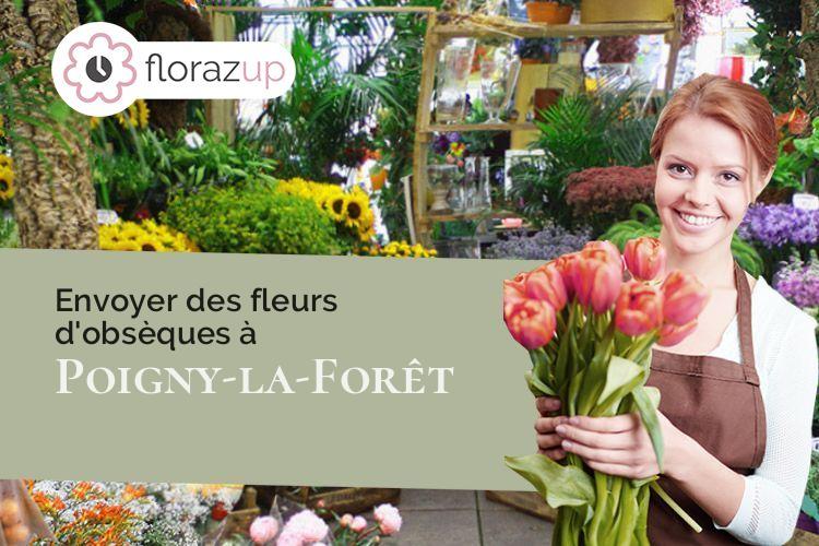 créations florales pour une crémation à Poigny-la-Forêt (Yvelines/78125)