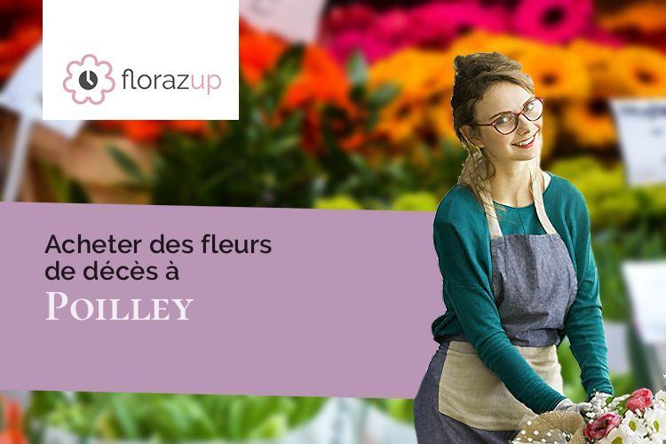 bouquets de fleurs pour un décès à Poilley (Manche/50220)