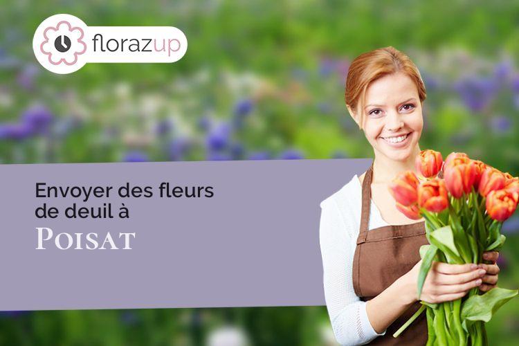 bouquets de fleurs pour des obsèques à Poisat (Isère/38320)