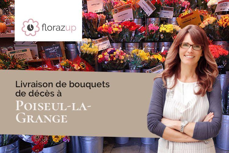 gerbes de fleurs pour une crémation à Poiseul-la-Grange (Côte-d'Or/21440)