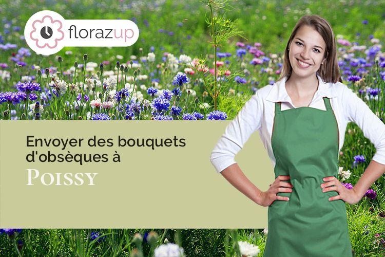 fleurs deuil pour un décès à Poissy (Yvelines/78300)