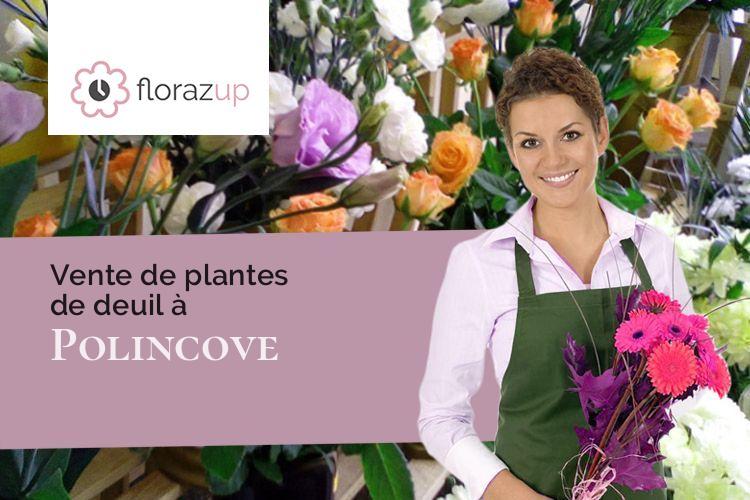 couronnes florales pour un décès à Polincove (Pas-de-Calais/62370)