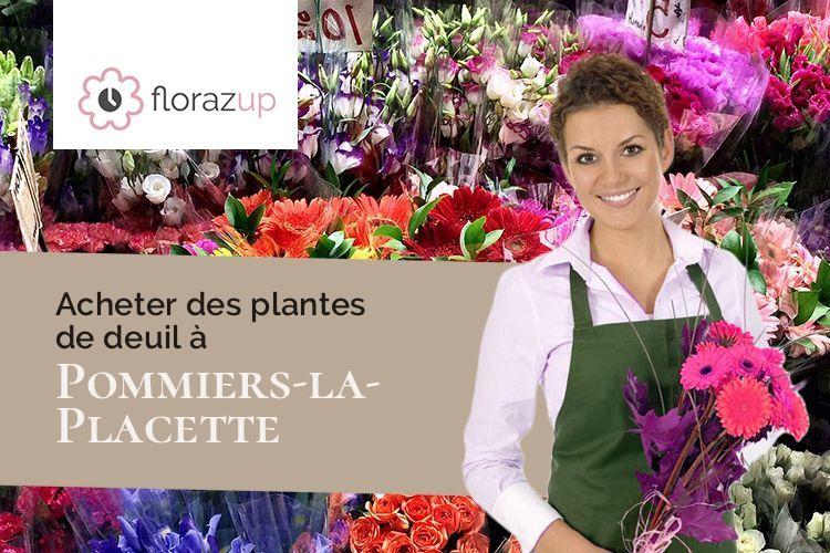 coupes de fleurs pour un enterrement à Pommiers-la-Placette (Isère/38340)