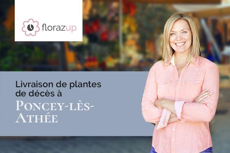 plantes pour des obsèques à Poncey-lès-Athée (Côte-d'Or/21130)