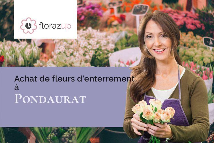 coupes de fleurs pour des funérailles à Pondaurat (Gironde/33190)