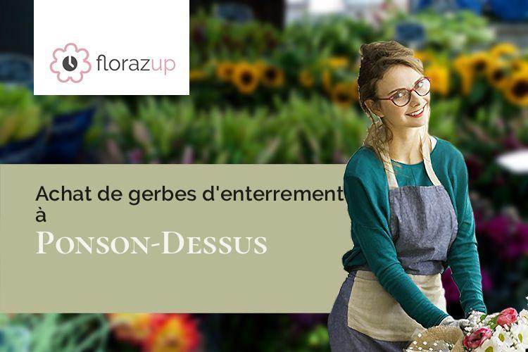 gerbes de fleurs pour une crémation à Ponson-Dessus (Pyrénées-Atlantiques/64460)