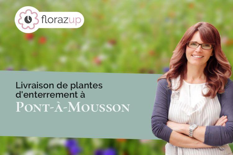 créations florales pour un enterrement à Pont-à-Mousson (Meurthe-et-Moselle/54700)