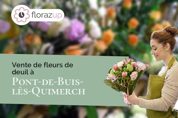 bouquets de fleurs pour une crémation à Pont-de-Buis-lès-Quimerch (Finistère/29590)