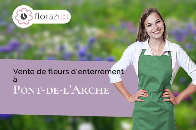 bouquets de fleurs pour une crémation à Pont-de-l'Arche (Eure/27340)