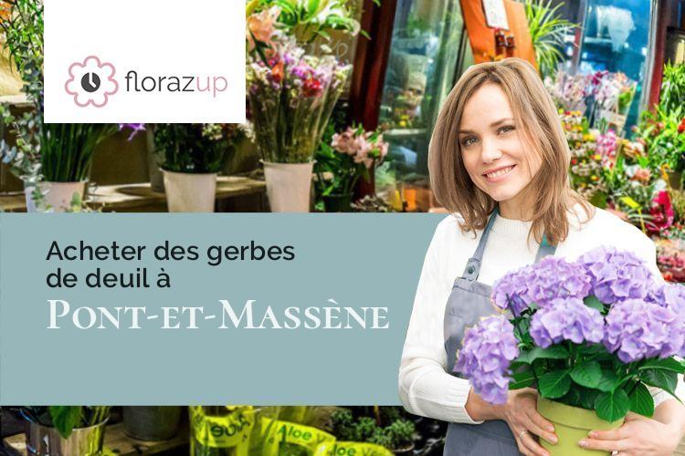 compositions florales pour un deuil à Pont-et-Massène (Côte-d'Or/21140)