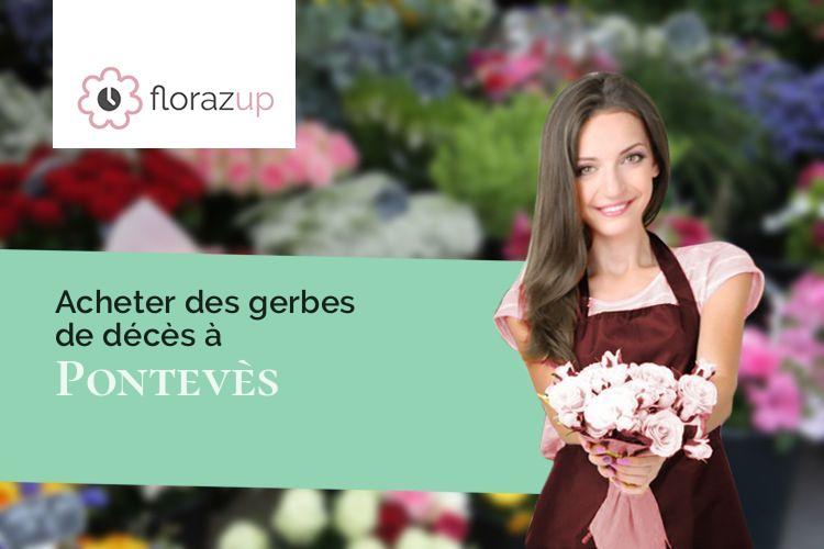 créations de fleurs pour des obsèques à Pontevès (Var/83670)