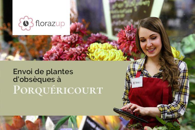 compositions florales pour un deuil à Porquéricourt (Oise/60400)